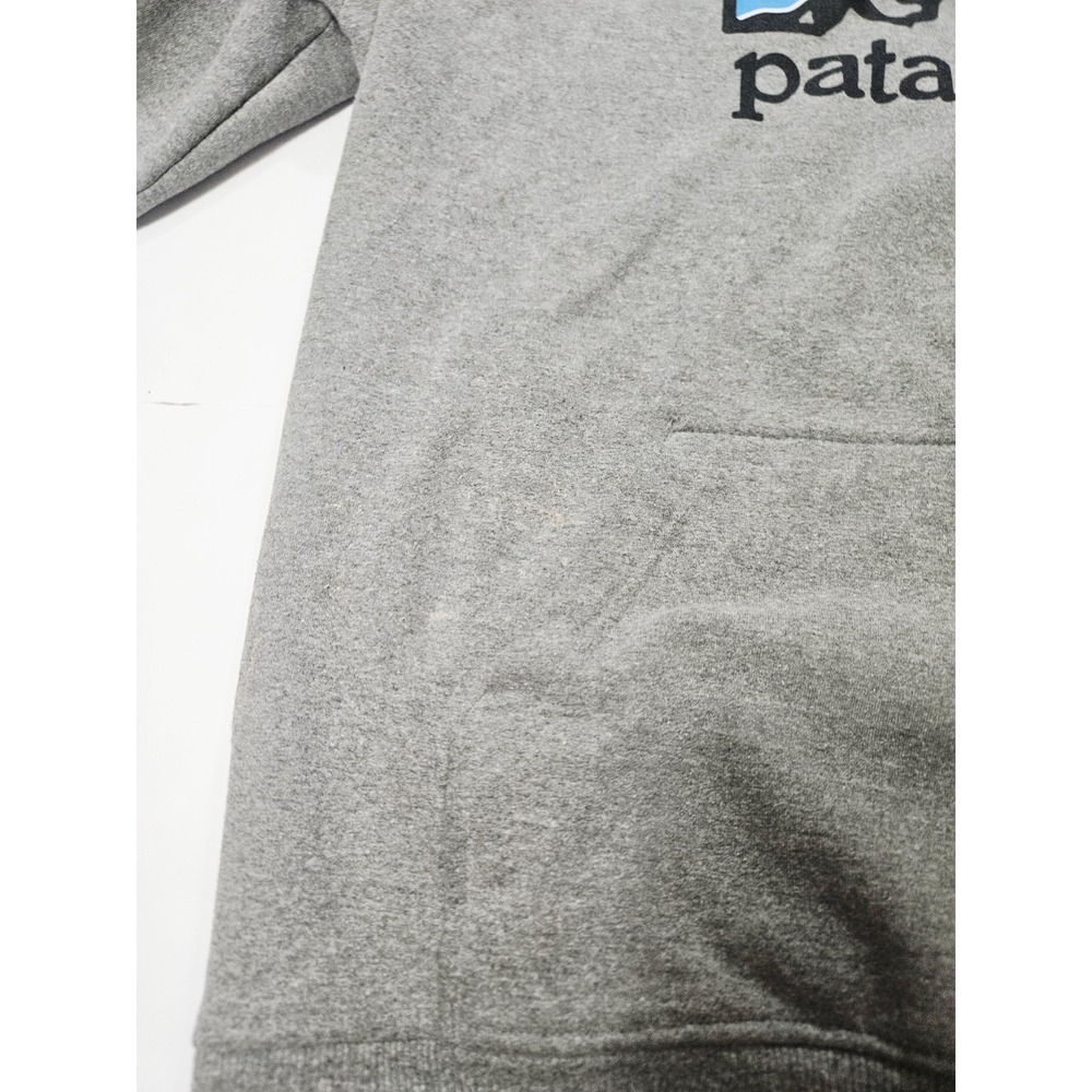 Patagonia Men's Size Large Fitz Roy Horizons Uprisal Hoodie Gray Pullover - Picture 7 of 9